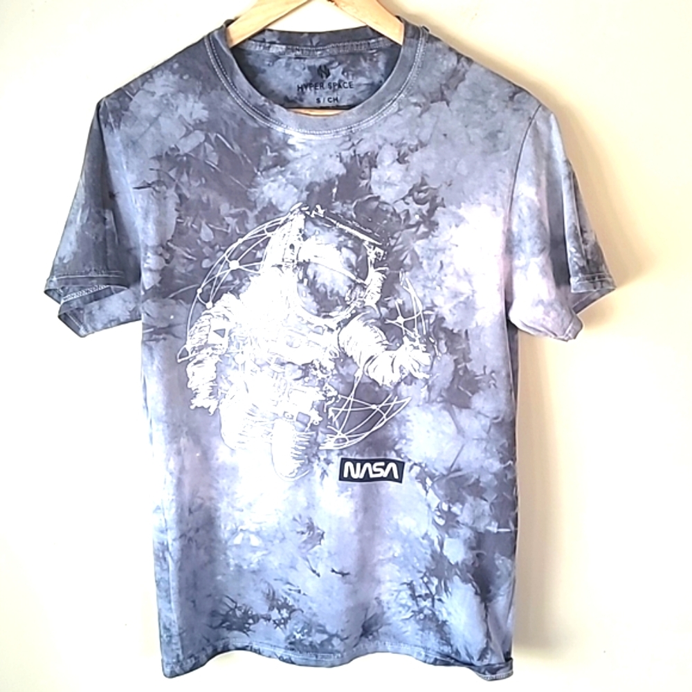 T-Shirt SPACE ASTRONAUT GRAPHIC ROCKET SHUTTLE YOUTH SZ S